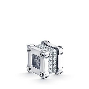 Подвеска из белого золота с бриллиантами