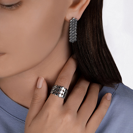 Кольцо из серебра