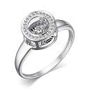 Кольцо из белого золота с бриллиантами