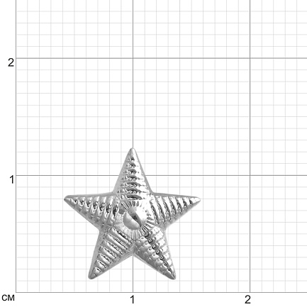 Булавка из серебра