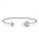 Браслет декоративный из белого золота с бриллиантами