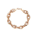 Браслет из красного золота