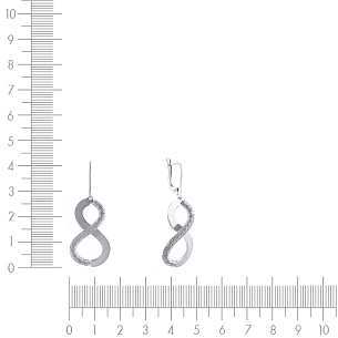 Серьги из серебра