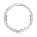 Кольцо обручальное из красного золота с бриллиантами