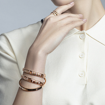 Браслет из красного золота