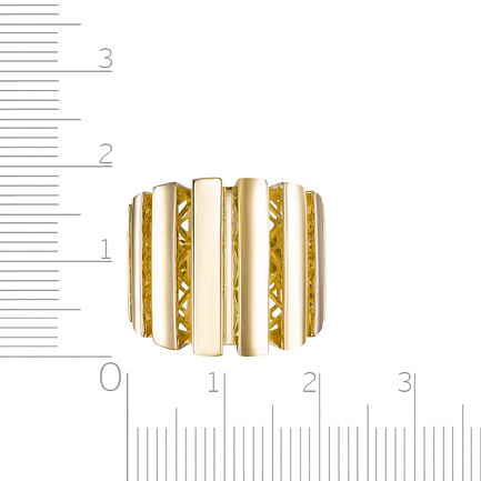 Кольцо из желтого золота