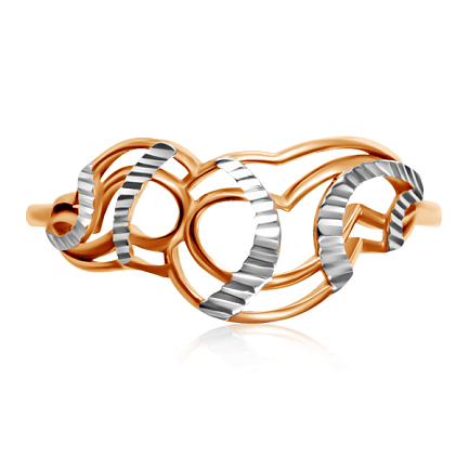 Кольцо из красного золота