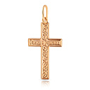 Крест из красного золота