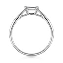 Кольцо из белого золота с бриллиантами