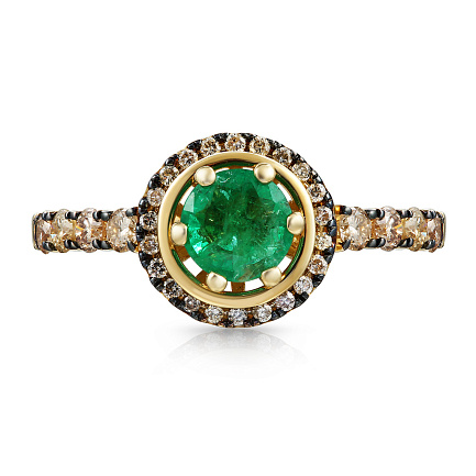 Кольцо из желтого золота