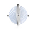 Кольцо из серебра с перламутром, фианитом