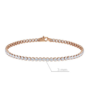 Браслет теннисный