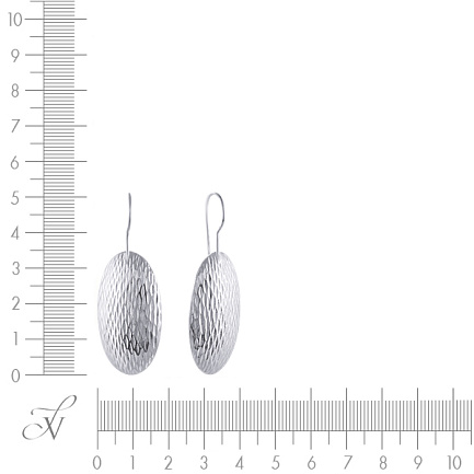 Серьги из серебра