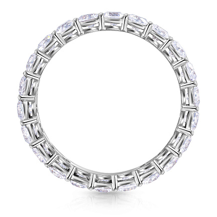 Кольцо из серебра с фианитом