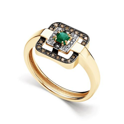 Кольцо из желтого золота