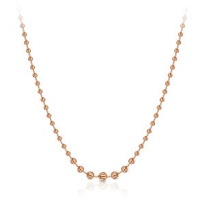 Колье из красного золота