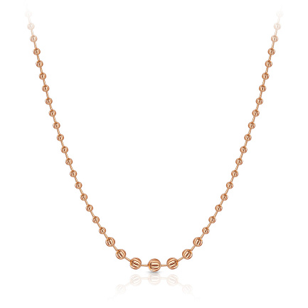 Колье из красного золота