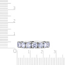 Кольцо из белого золота с бриллиантами