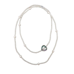 Колье из серебра