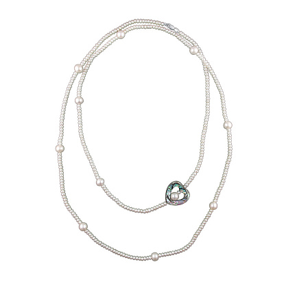 Колье из серебра