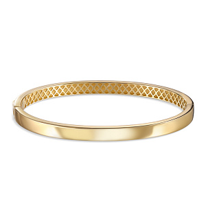 Браслет декоративный из желтого золота