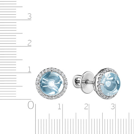 Серьги Пусеты