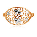 Кольцо из красного золота