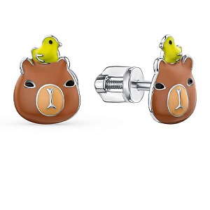 Серьги Пусеты детские