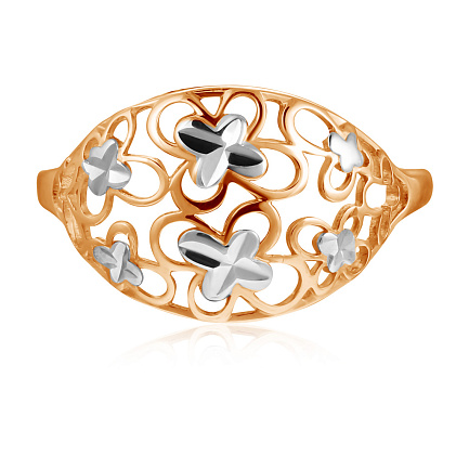 Кольцо из красного золота