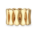 Кольцо из серебра с позолотой