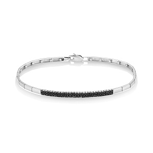 Браслет из белого золота с бриллиантами