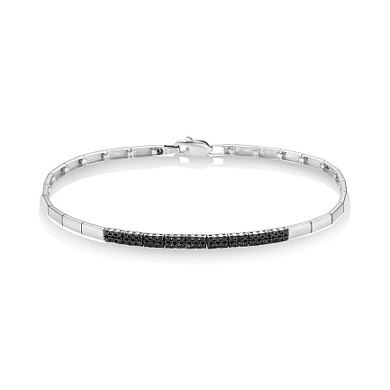 Браслет из белого золота с бриллиантами