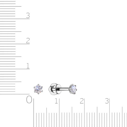 Серьги Пусеты