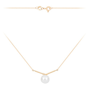 Колье из красного золота