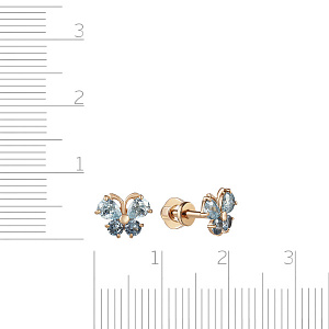 Серьги Пусеты детские