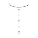 Колье из белого золота