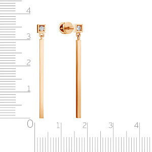 Серьги Пусеты