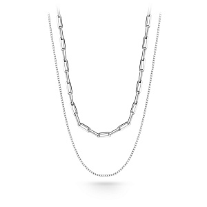 Колье из серебра