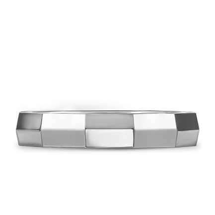 Кольцо обручальное из серебра