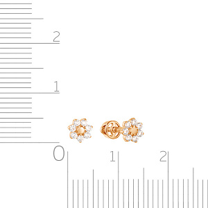 Серьги Пусеты детские