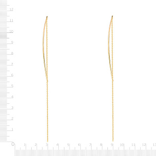 Продевки из желтого золота