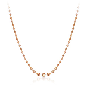 Колье из красного золота