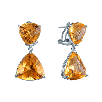 Серьги из серебра