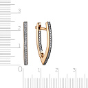 Серьги с английским замком 