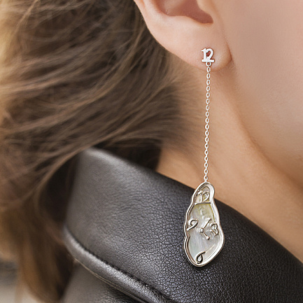 Серьги Пусеты