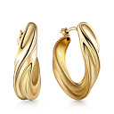 Серьги из серебра с позолотой