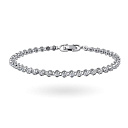 Браслет из белого золота с бриллиантами