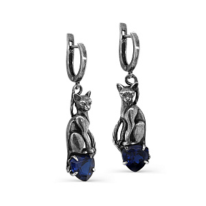 Серьги с английским замком 12-472-40883