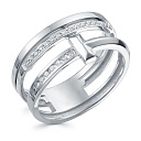 Кольцо из белого золота с бриллиантами