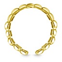 Кольцо из серебра с позолотой